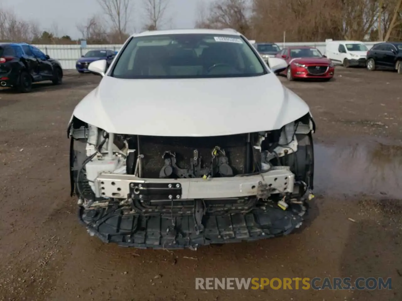 5 Photograph of a damaged car JTJJZKFA2L2022626 LEXUS RX350 2020