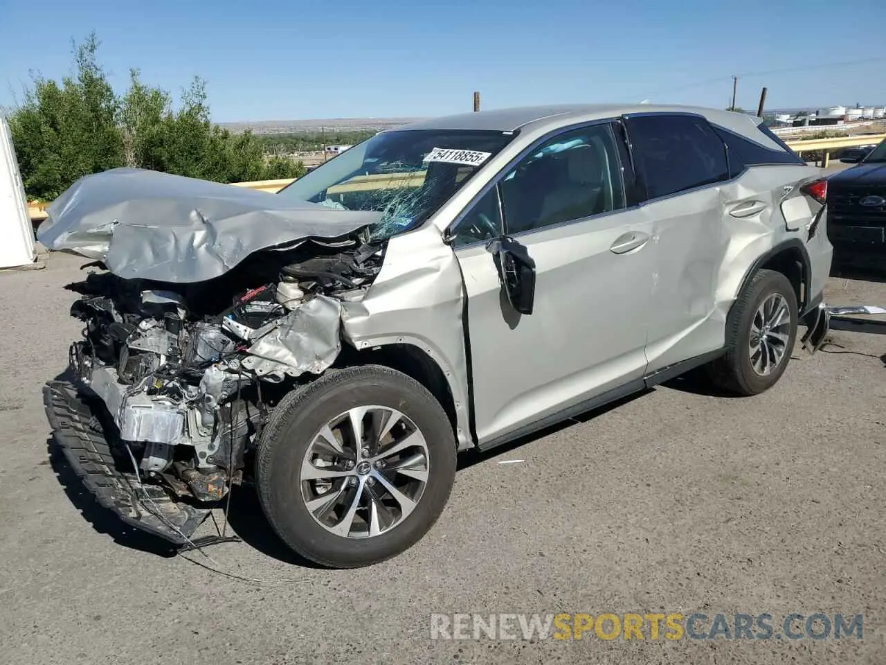 1 Photograph of a damaged car 2T2AZMAA2MC187113 LEXUS RX350 2021