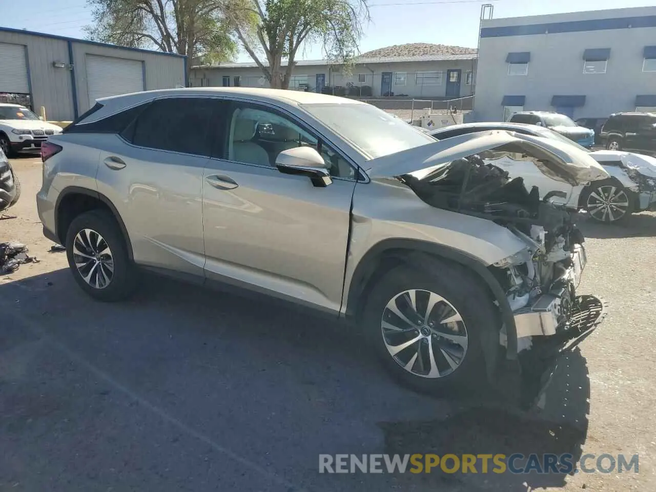 4 Photograph of a damaged car 2T2AZMAA2MC187113 LEXUS RX350 2021