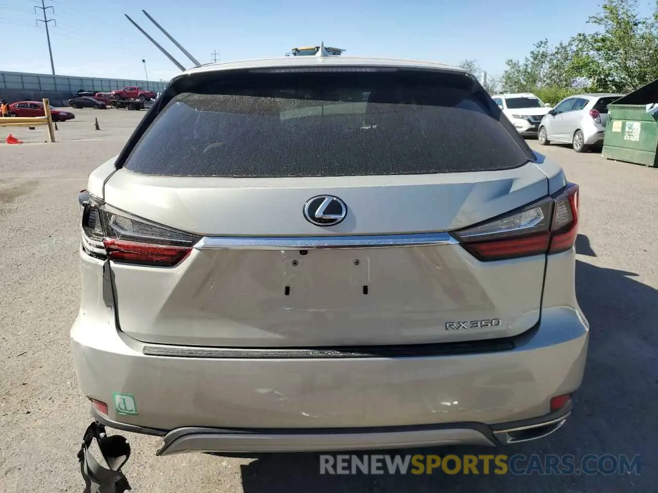 6 Photograph of a damaged car 2T2AZMAA2MC187113 LEXUS RX350 2021