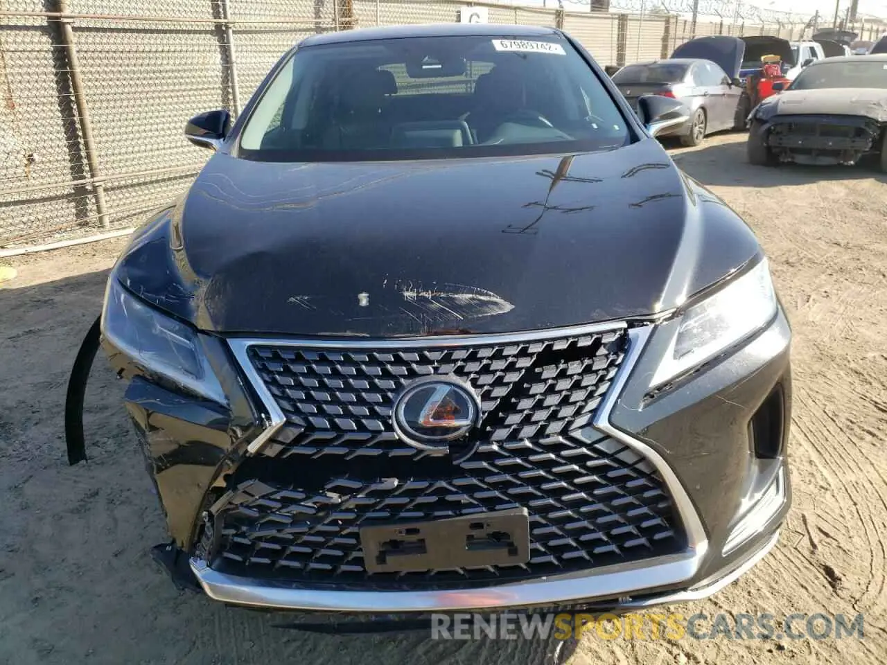 5 Фотография поврежденного автомобиля 2T2AZMAA4MC196993 LEXUS RX350 2021