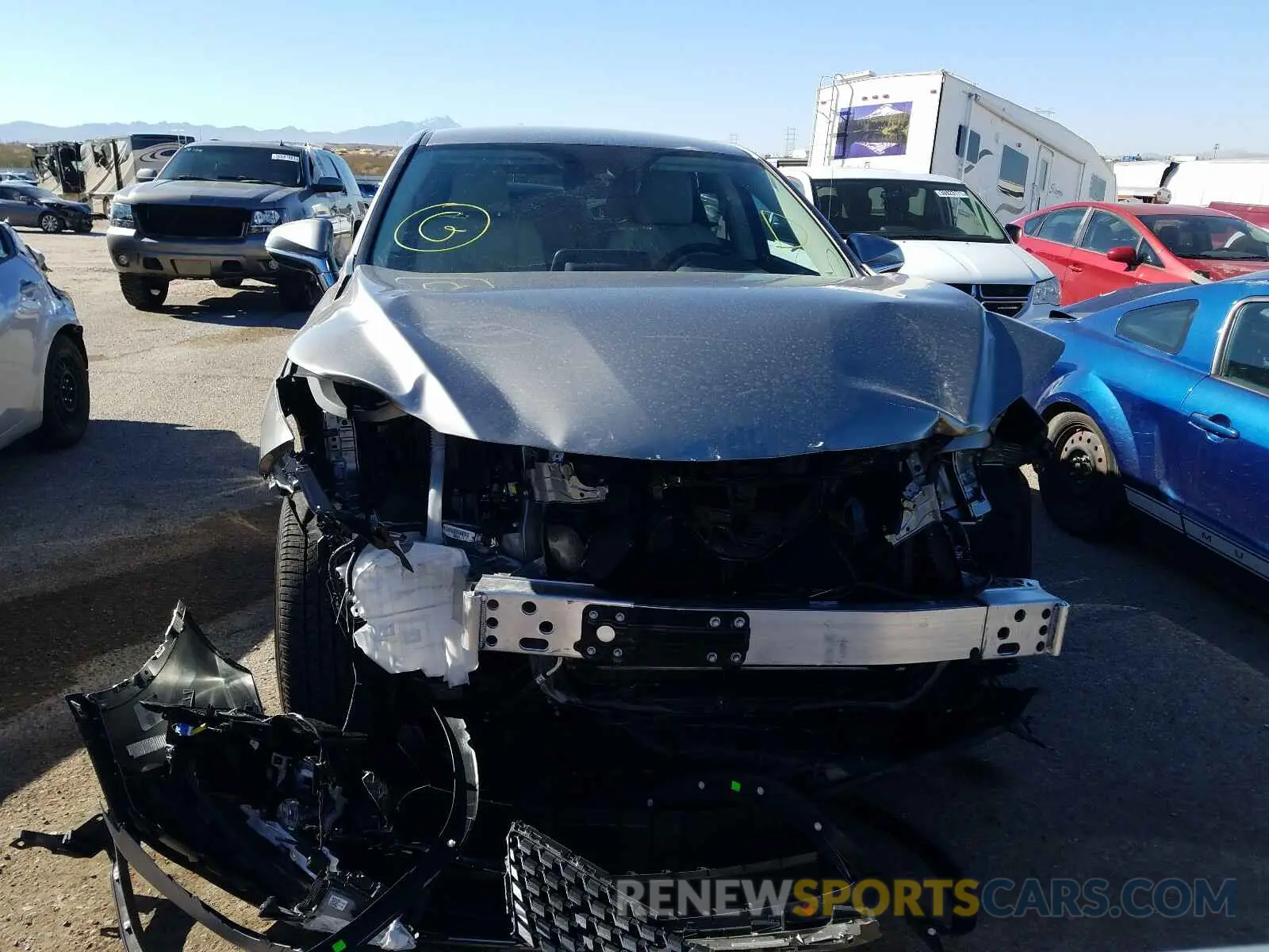 9 Photograph of a damaged car 2T2AZMAA5MC189065 LEXUS RX350 2021