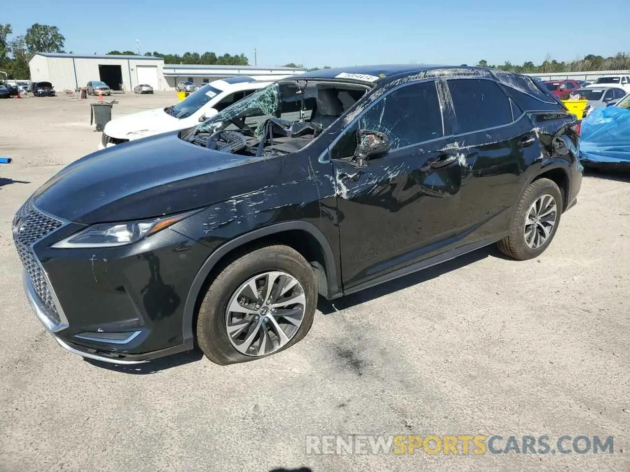 1 Фотография поврежденного автомобиля 2T2AZMAA6MC204219 LEXUS RX350 2021