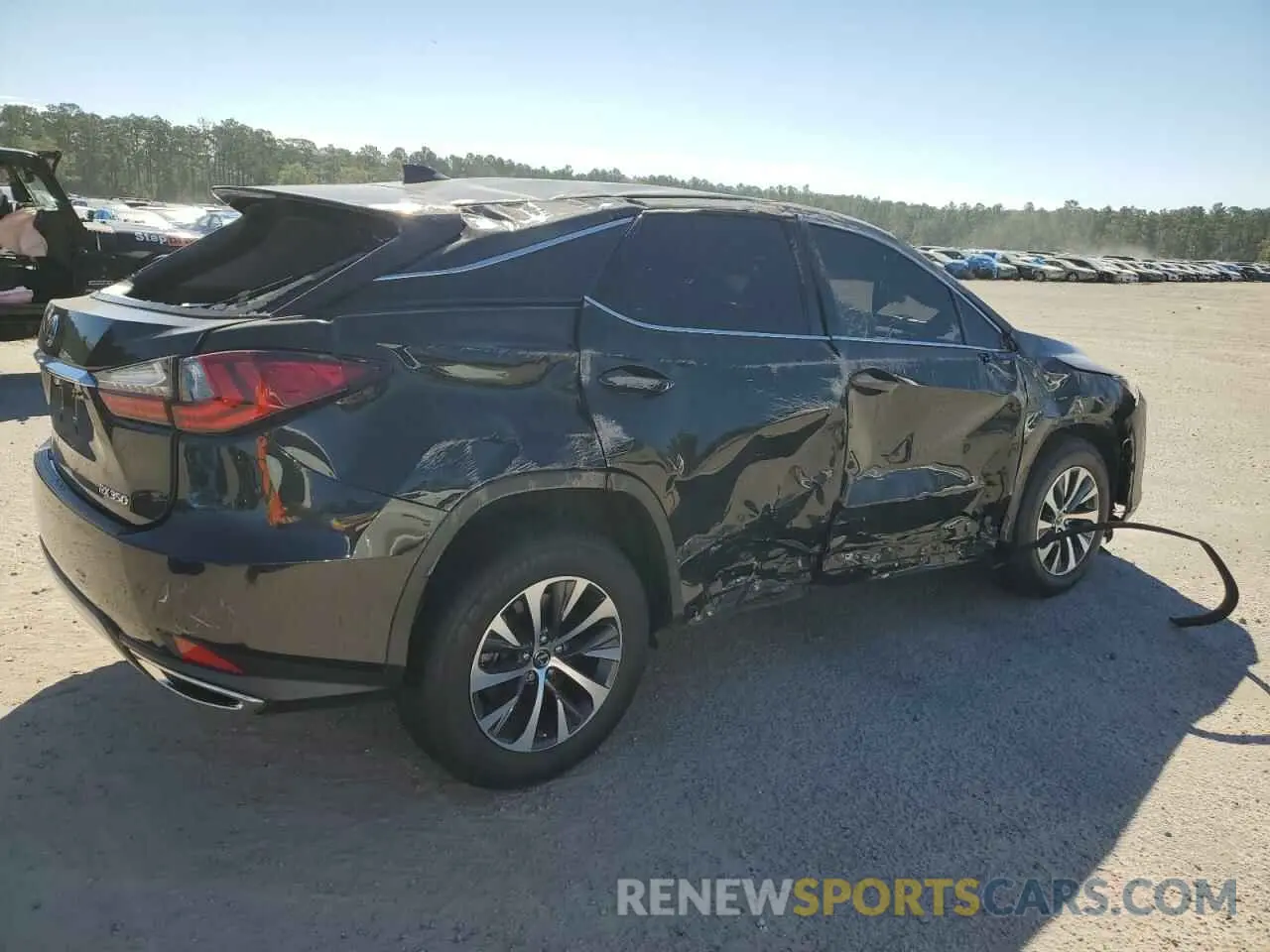 3 Фотография поврежденного автомобиля 2T2AZMAA6MC204219 LEXUS RX350 2021