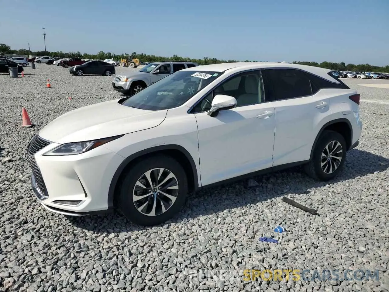 1 Фотография поврежденного автомобиля 2T2AZMAA8MC213875 LEXUS RX350 2021