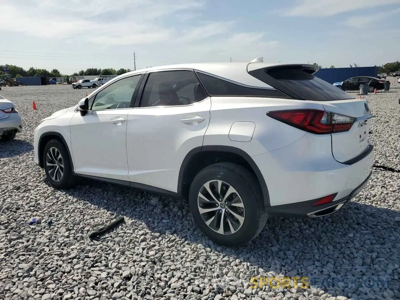 2 Фотография поврежденного автомобиля 2T2AZMAA8MC213875 LEXUS RX350 2021