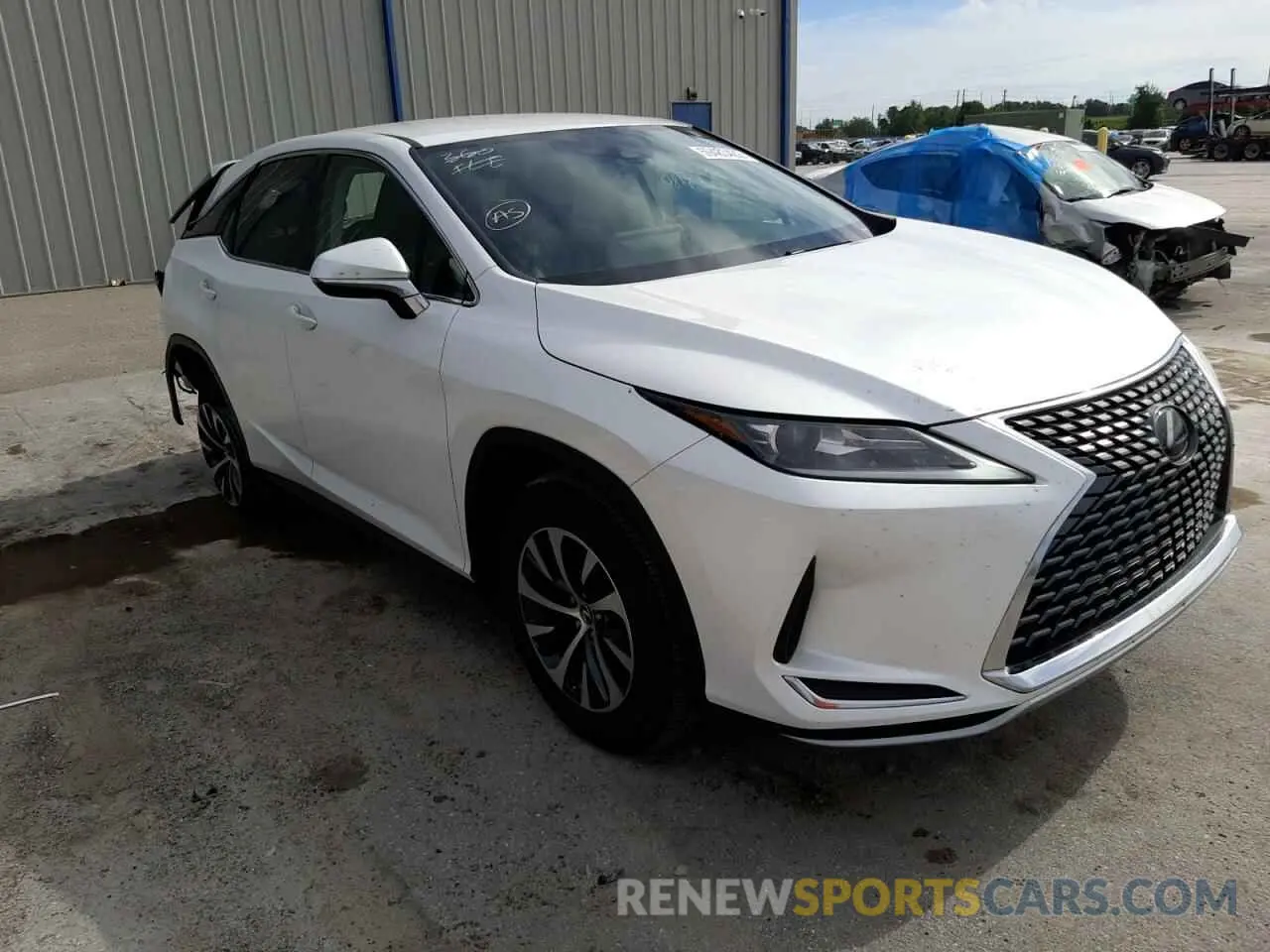 1 Фотография поврежденного автомобиля 2T2AZMAAXMC185450 LEXUS RX350 2021