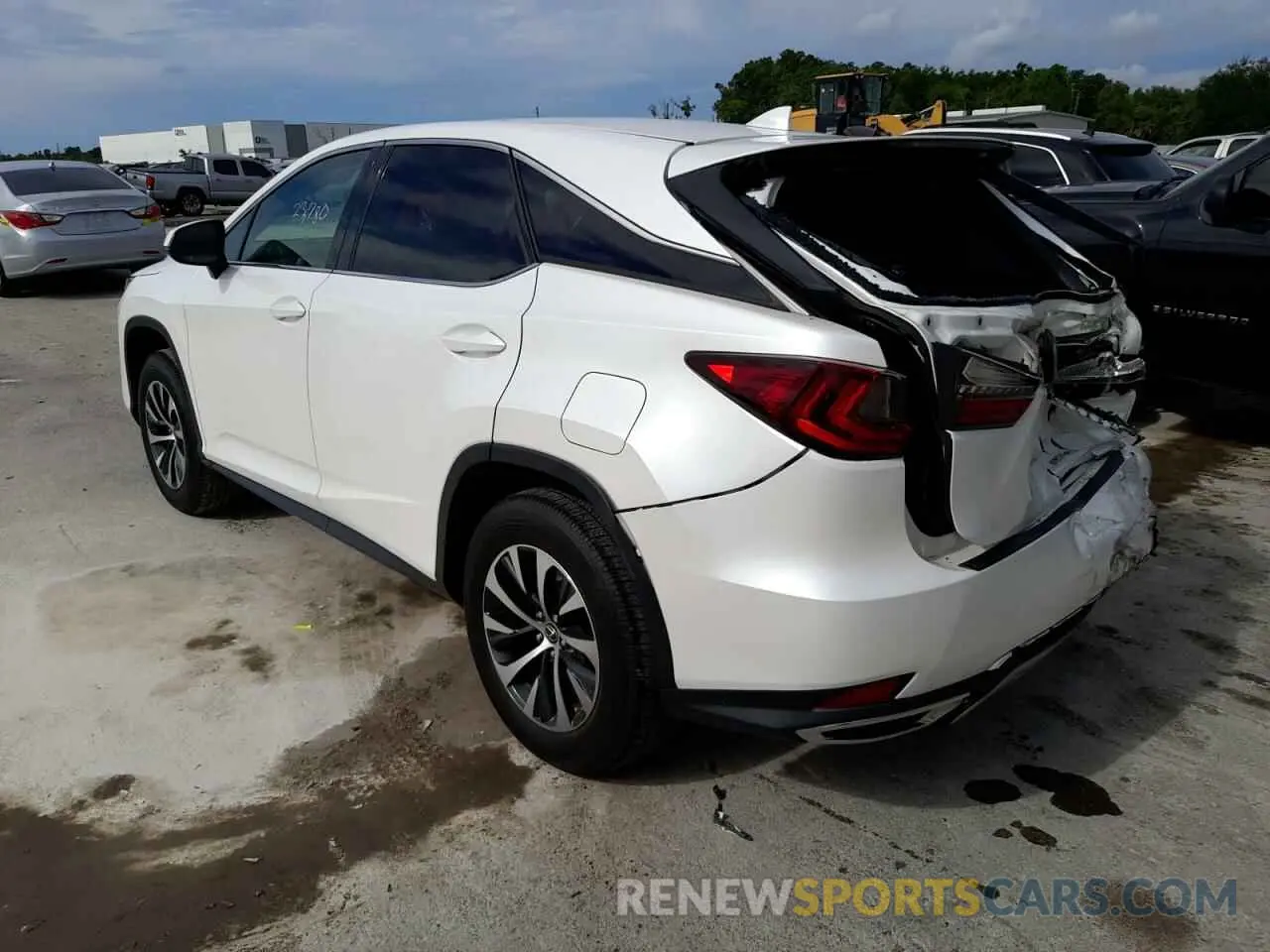 3 Фотография поврежденного автомобиля 2T2AZMAAXMC185450 LEXUS RX350 2021