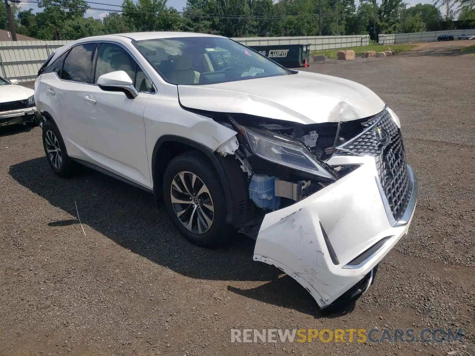 1 Photograph of a damaged car 2T2AZMDA4MC273731 LEXUS RX350 2021