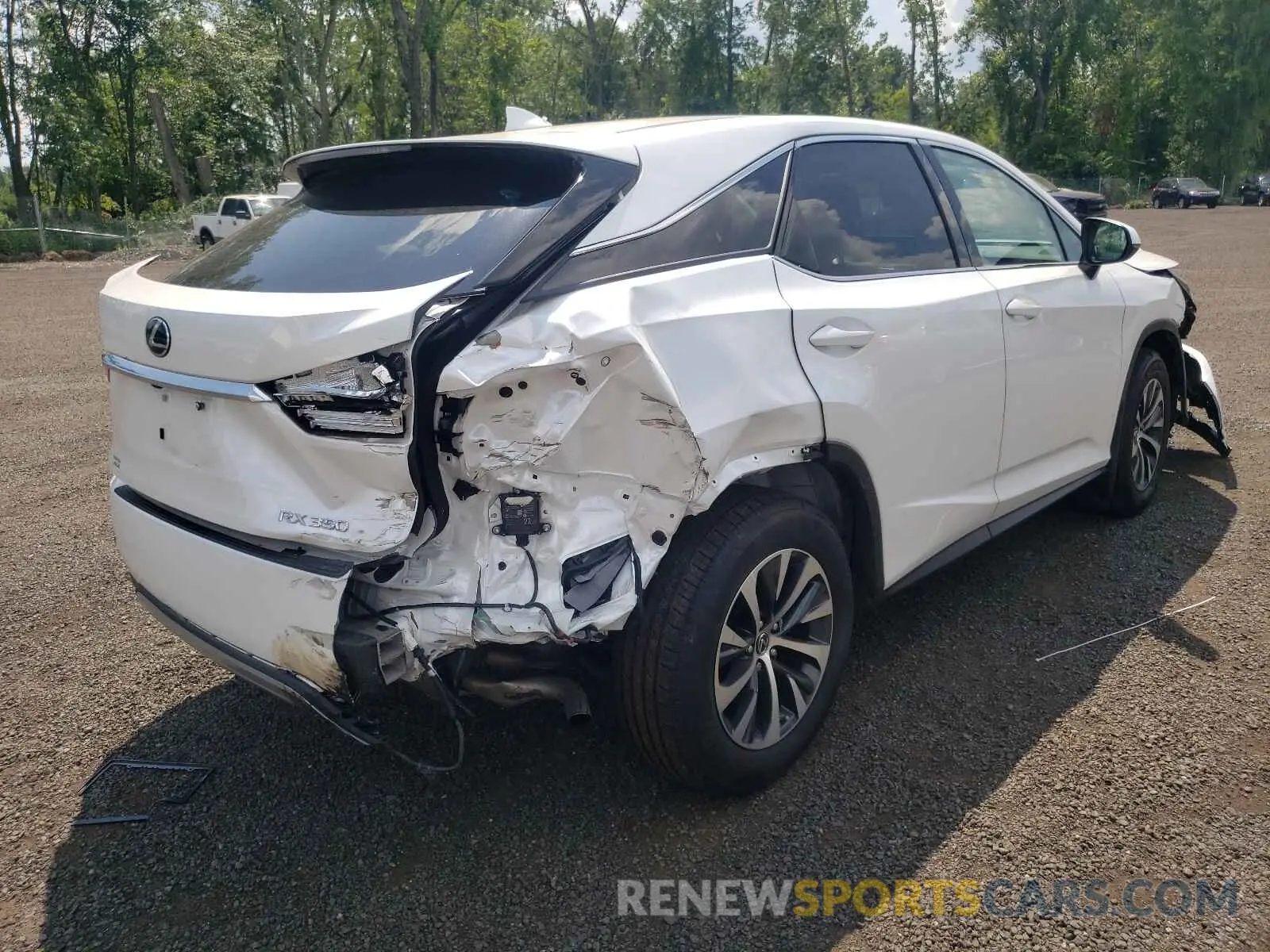 4 Photograph of a damaged car 2T2AZMDA4MC273731 LEXUS RX350 2021