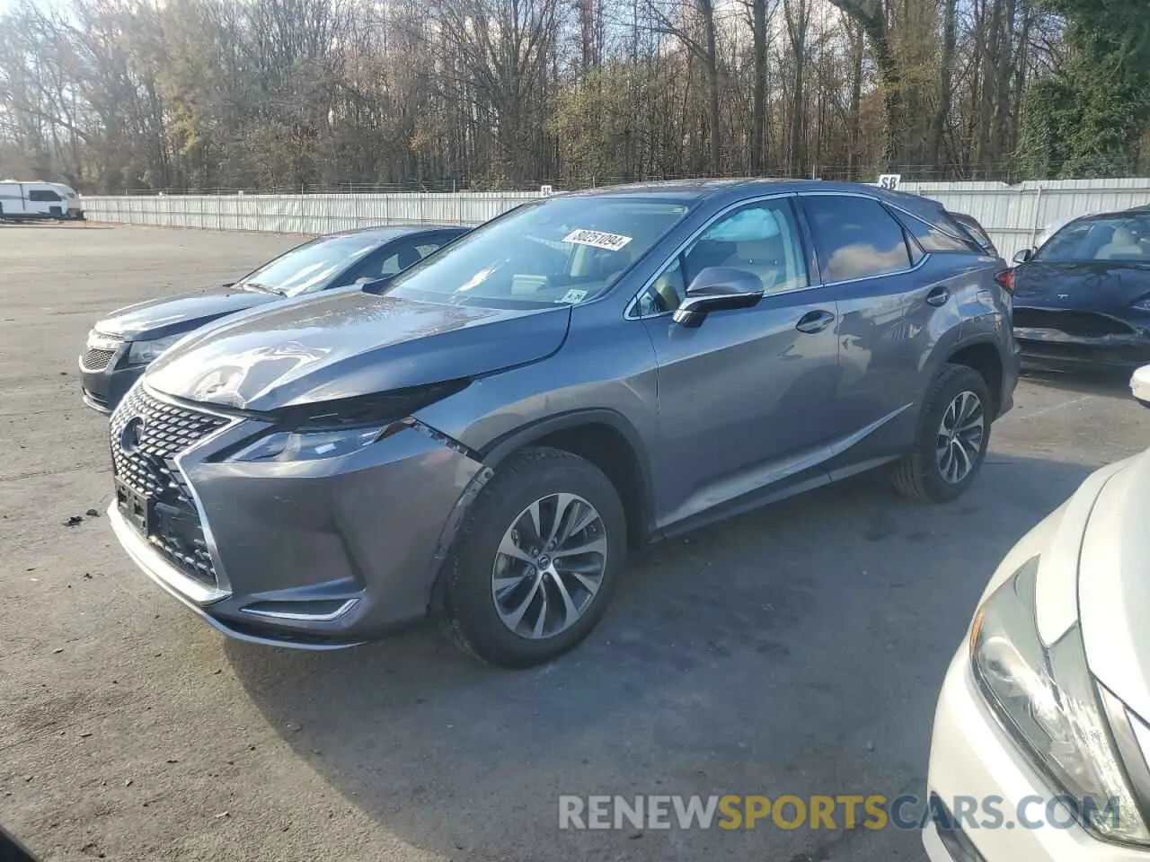 1 Photograph of a damaged car 2T2AZMDA7MC275120 LEXUS RX350 2021