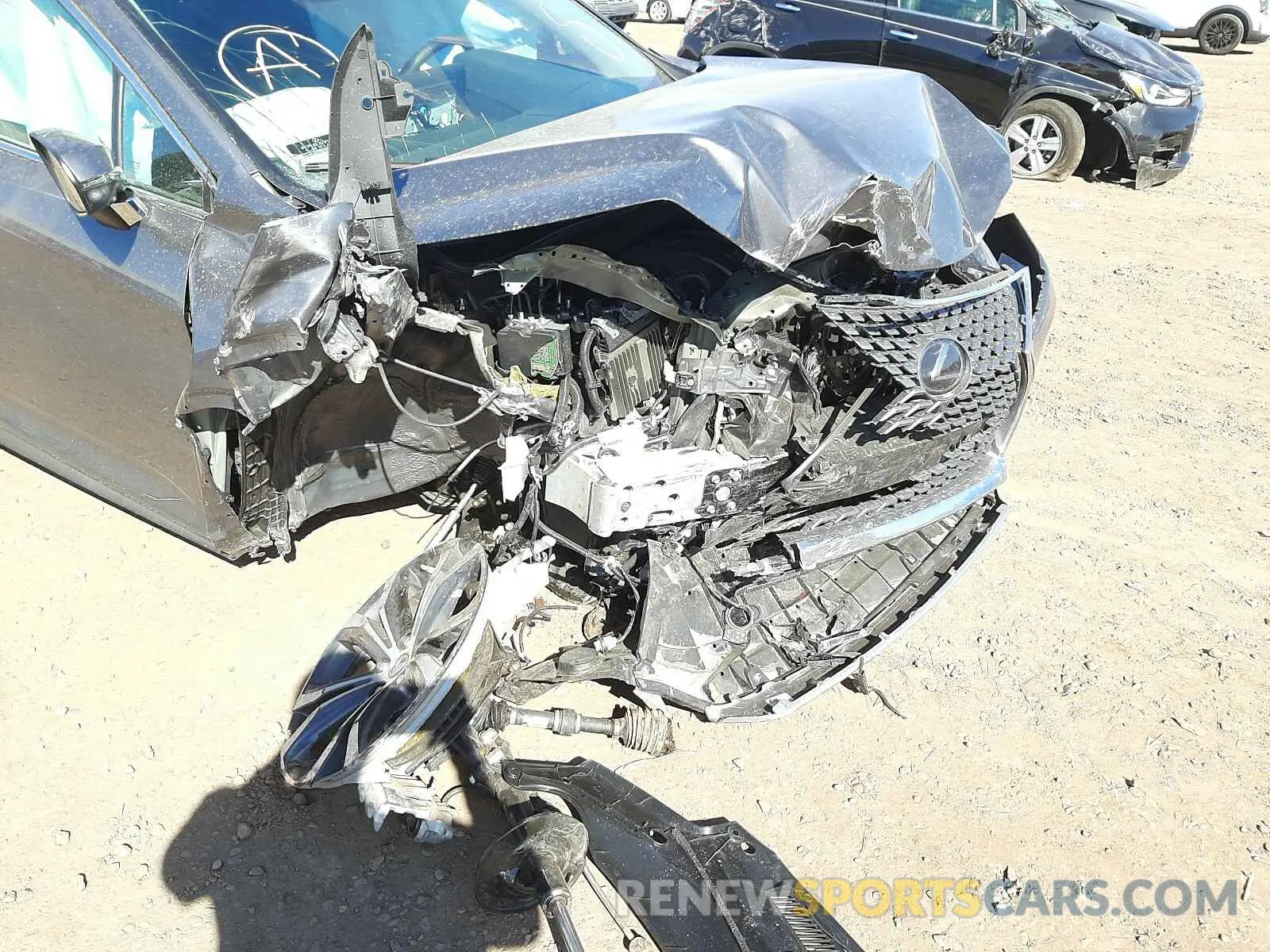 9 Photograph of a damaged car 2T2HZMAA0MC190493 LEXUS RX350 2021