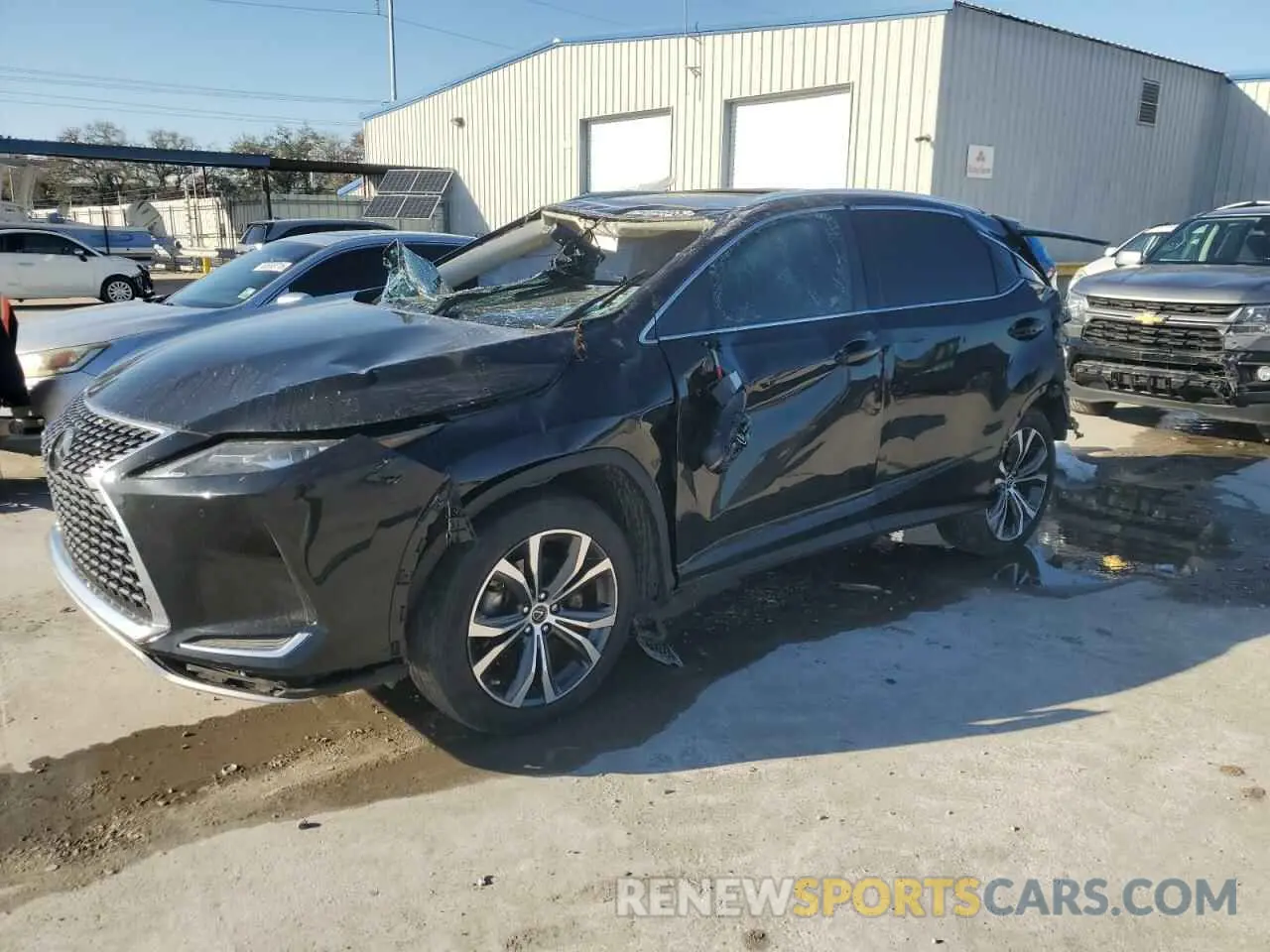 1 Фотография поврежденного автомобиля 2T2HZMAA0MC194477 LEXUS RX350 2021