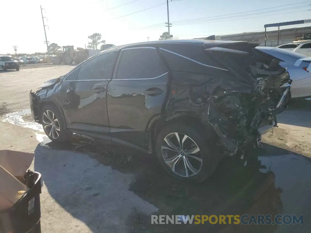 2 Фотография поврежденного автомобиля 2T2HZMAA0MC194477 LEXUS RX350 2021