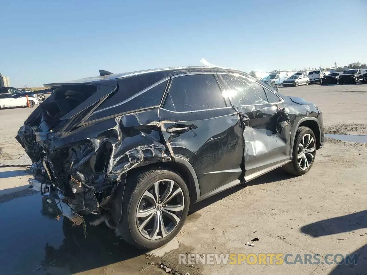 3 Фотография поврежденного автомобиля 2T2HZMAA0MC194477 LEXUS RX350 2021