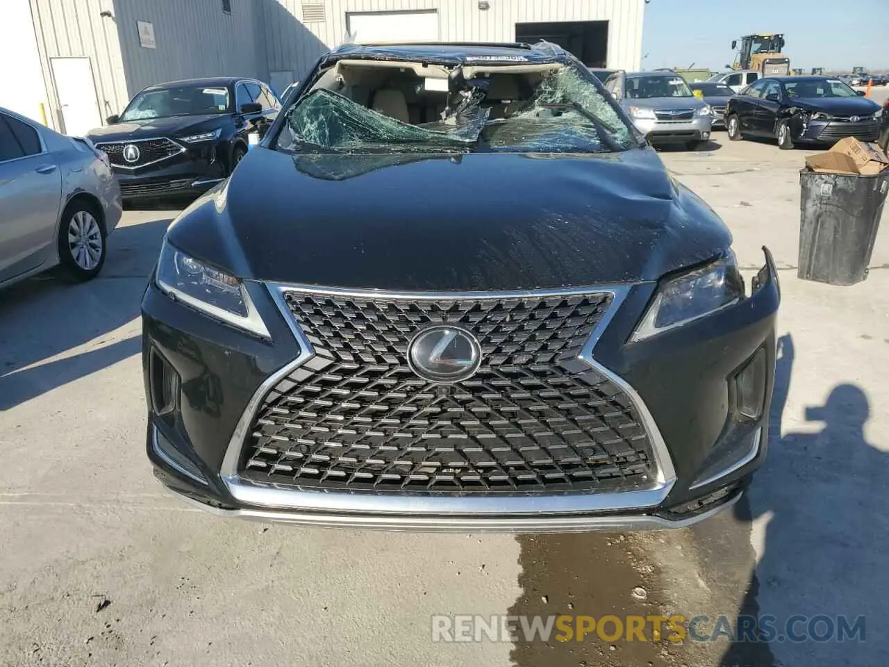 5 Фотография поврежденного автомобиля 2T2HZMAA0MC194477 LEXUS RX350 2021