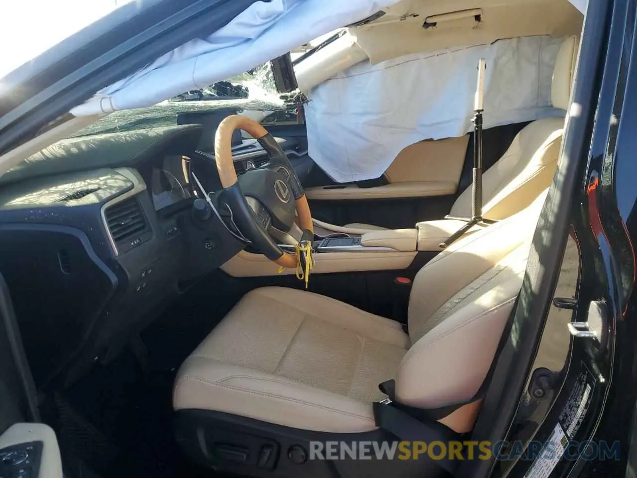 7 Фотография поврежденного автомобиля 2T2HZMAA0MC194477 LEXUS RX350 2021