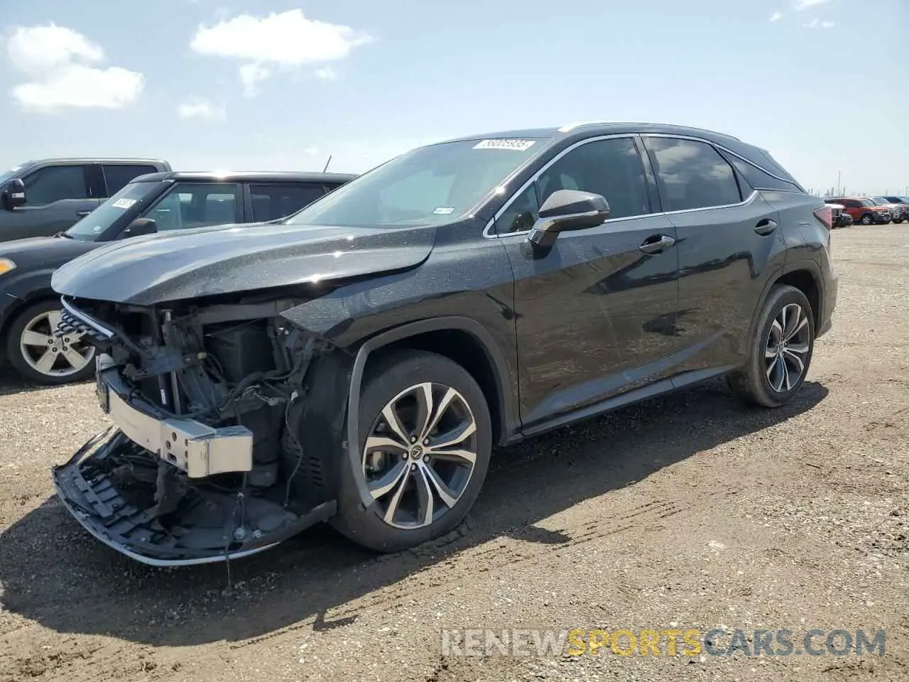 1 Photograph of a damaged car 2T2HZMAA1MC188316 LEXUS RX350 2021