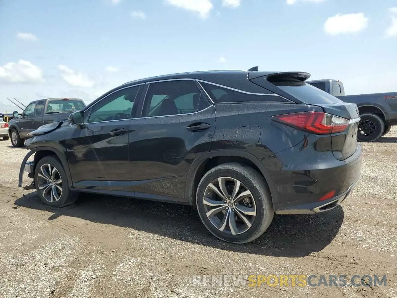 2 Photograph of a damaged car 2T2HZMAA1MC188316 LEXUS RX350 2021