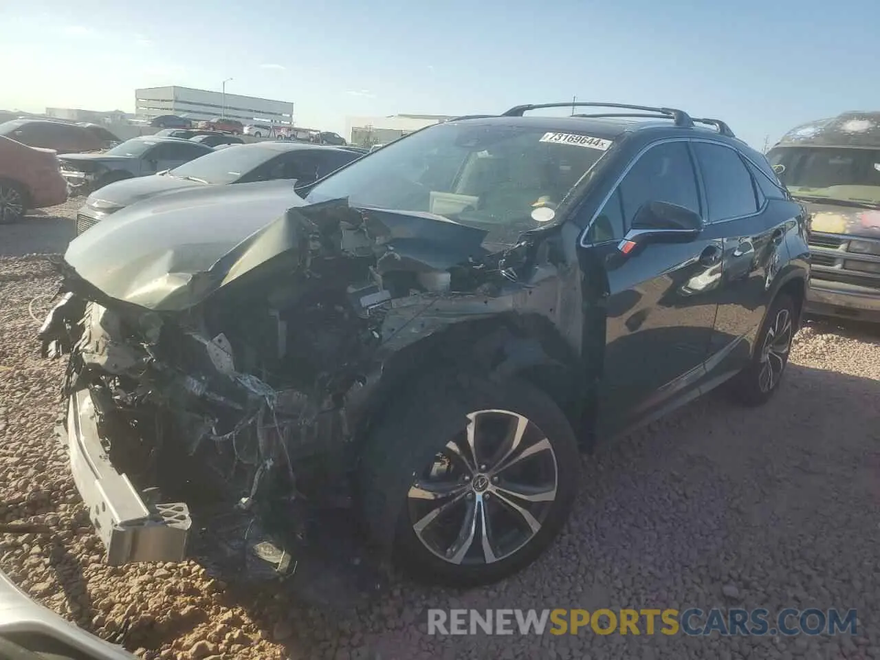 1 Photograph of a damaged car 2T2HZMAA1MC200464 LEXUS RX350 2021