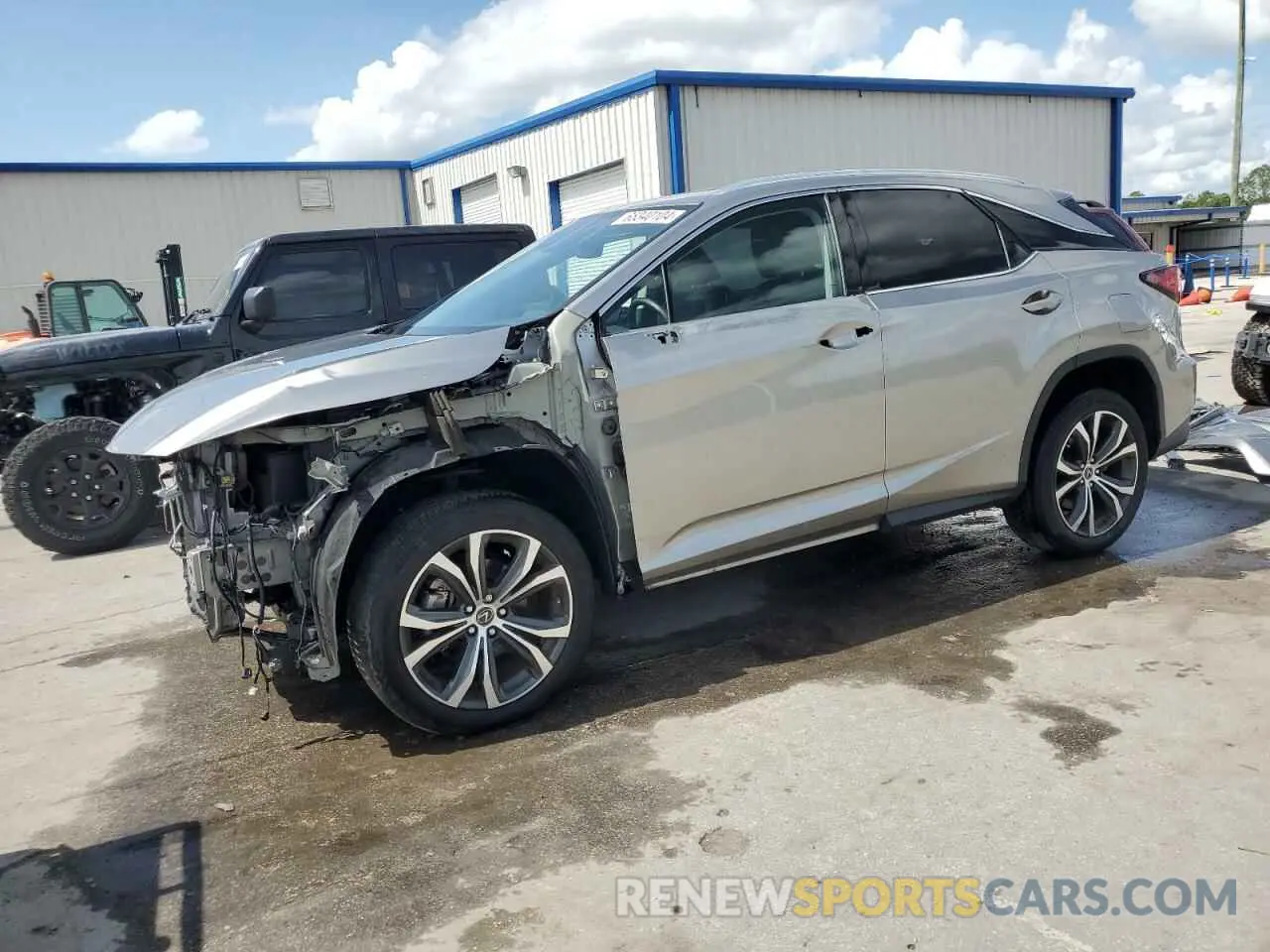1 Photograph of a damaged car 2T2HZMAA2MC183447 LEXUS RX350 2021