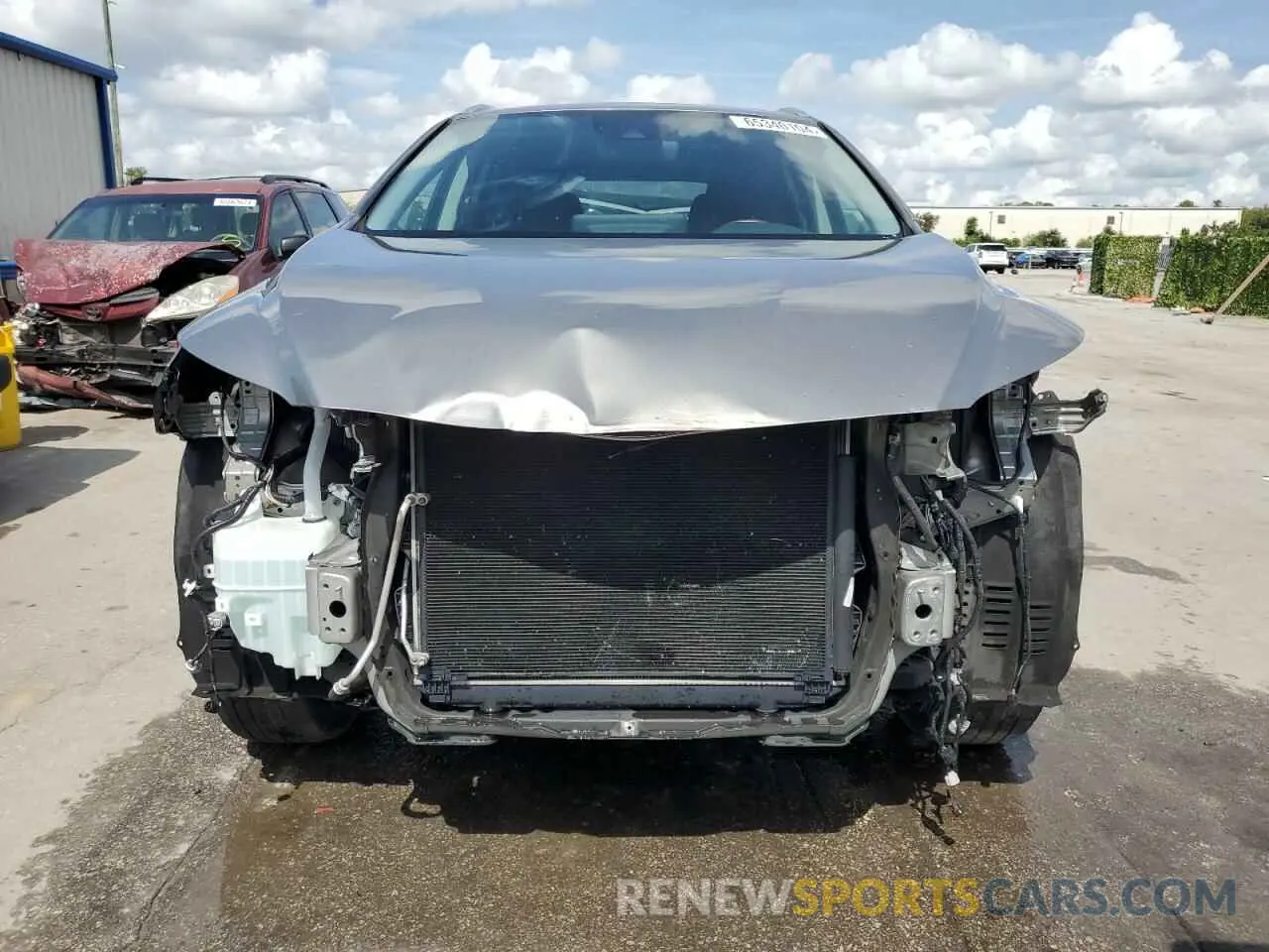 5 Photograph of a damaged car 2T2HZMAA2MC183447 LEXUS RX350 2021