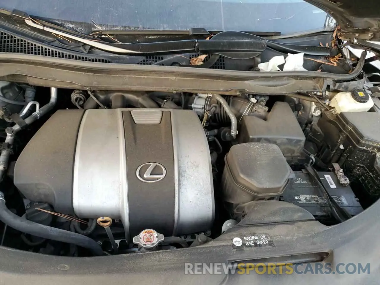 11 Фотография поврежденного автомобиля 2T2HZMAA2MC191192 LEXUS RX350 2021