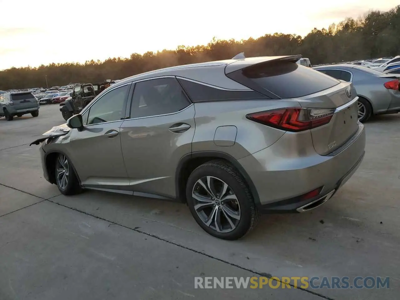 2 Фотография поврежденного автомобиля 2T2HZMAA2MC191192 LEXUS RX350 2021