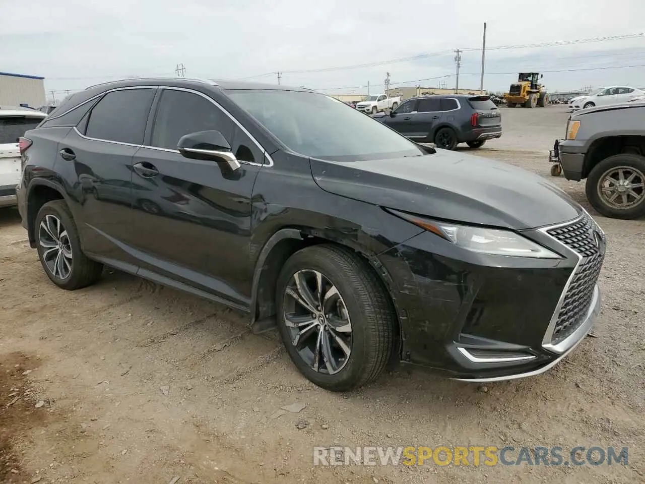 4 Фотография поврежденного автомобиля 2T2HZMAA2MC206452 LEXUS RX350 2021