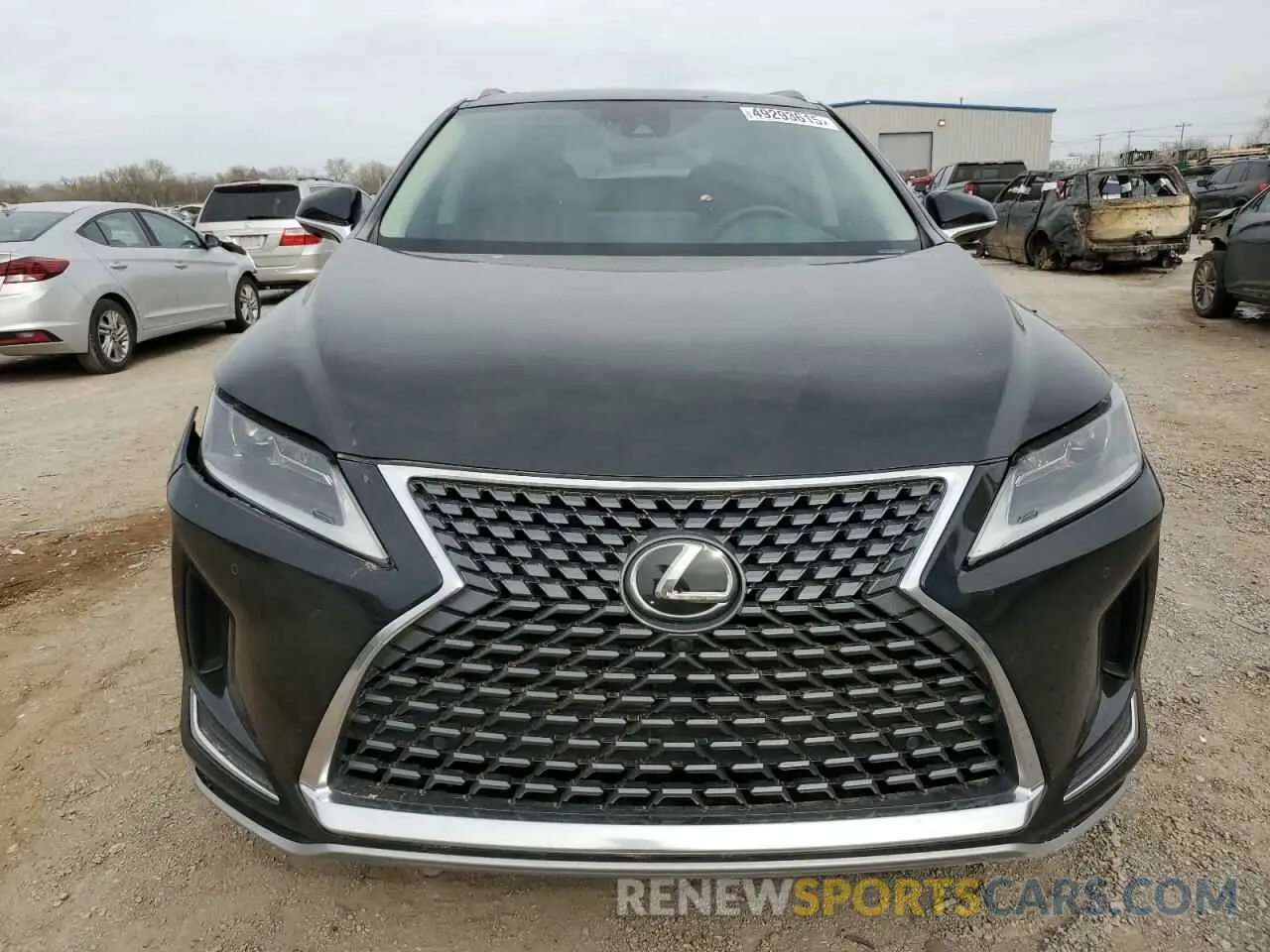 5 Фотография поврежденного автомобиля 2T2HZMAA2MC206452 LEXUS RX350 2021