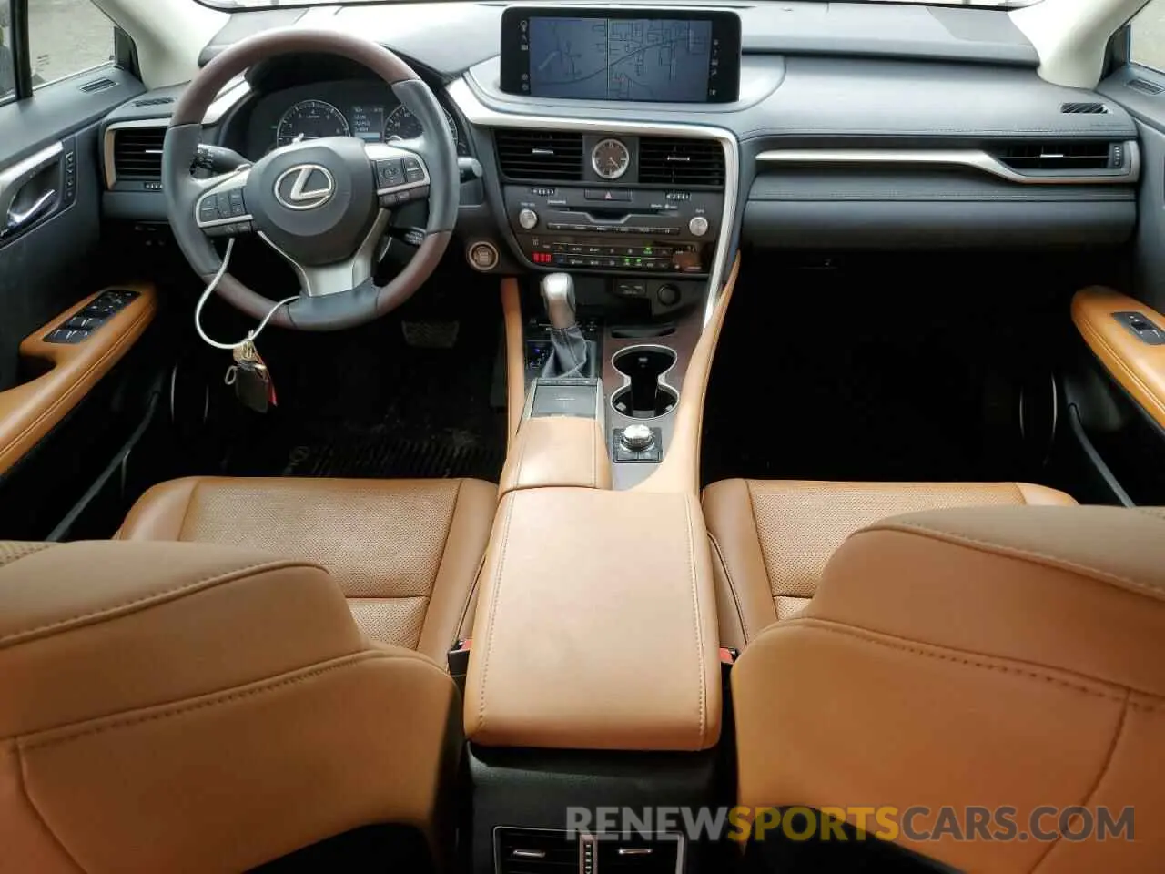 8 Фотография поврежденного автомобиля 2T2HZMAA2MC206452 LEXUS RX350 2021