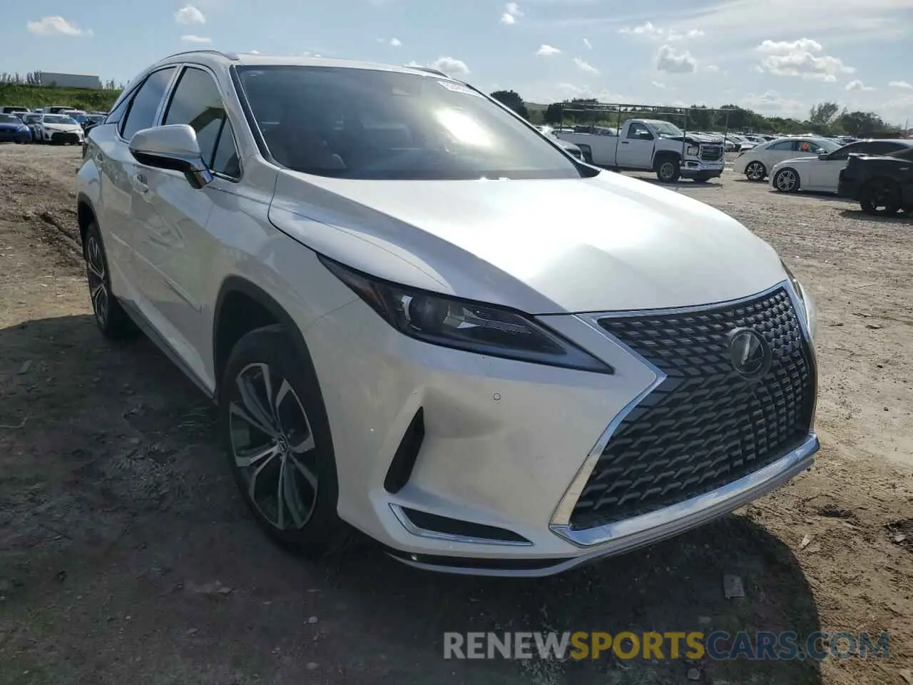 1 Фотография поврежденного автомобиля 2T2HZMAA3MC191296 LEXUS RX350 2021