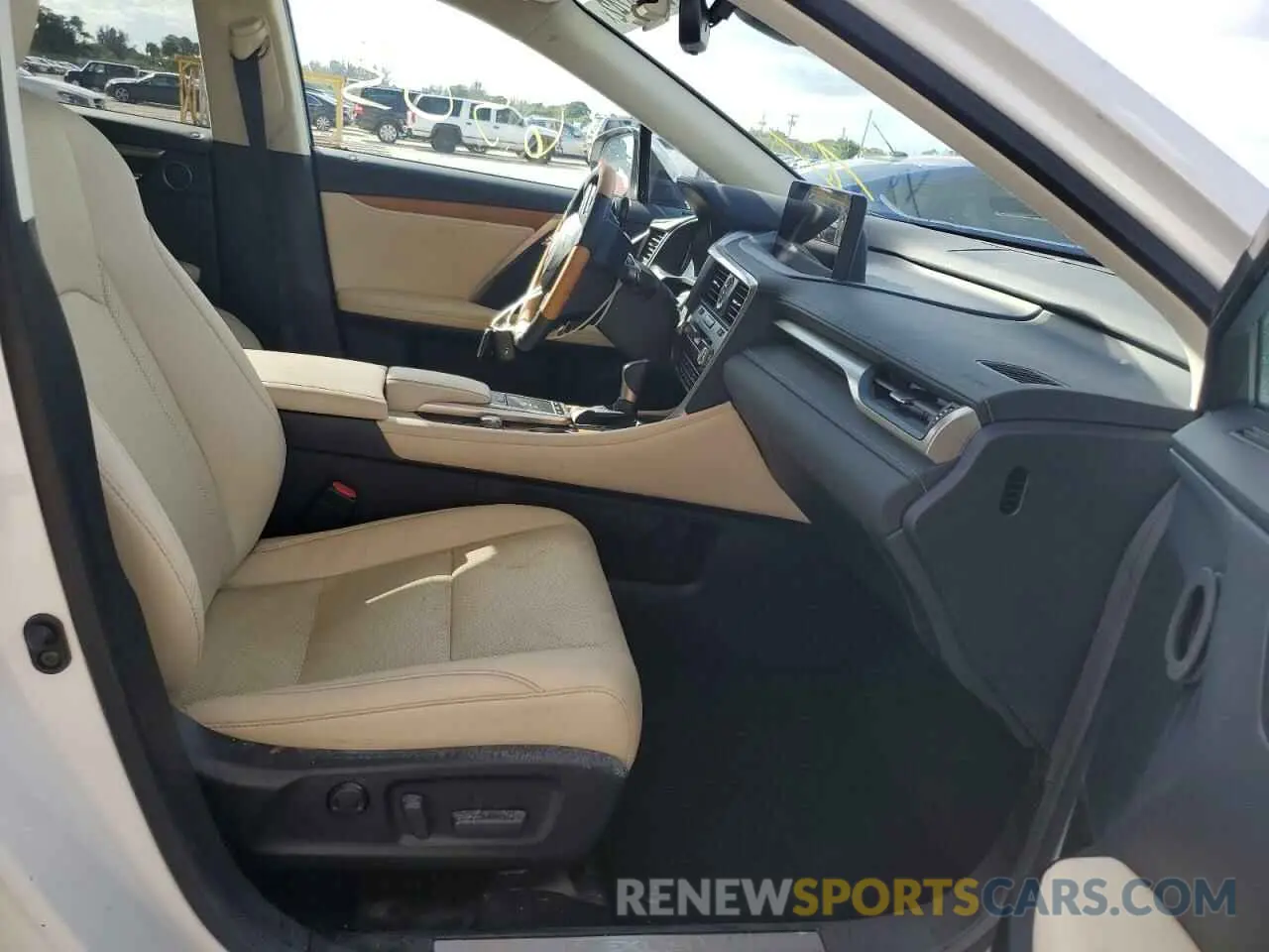 5 Фотография поврежденного автомобиля 2T2HZMAA3MC191296 LEXUS RX350 2021