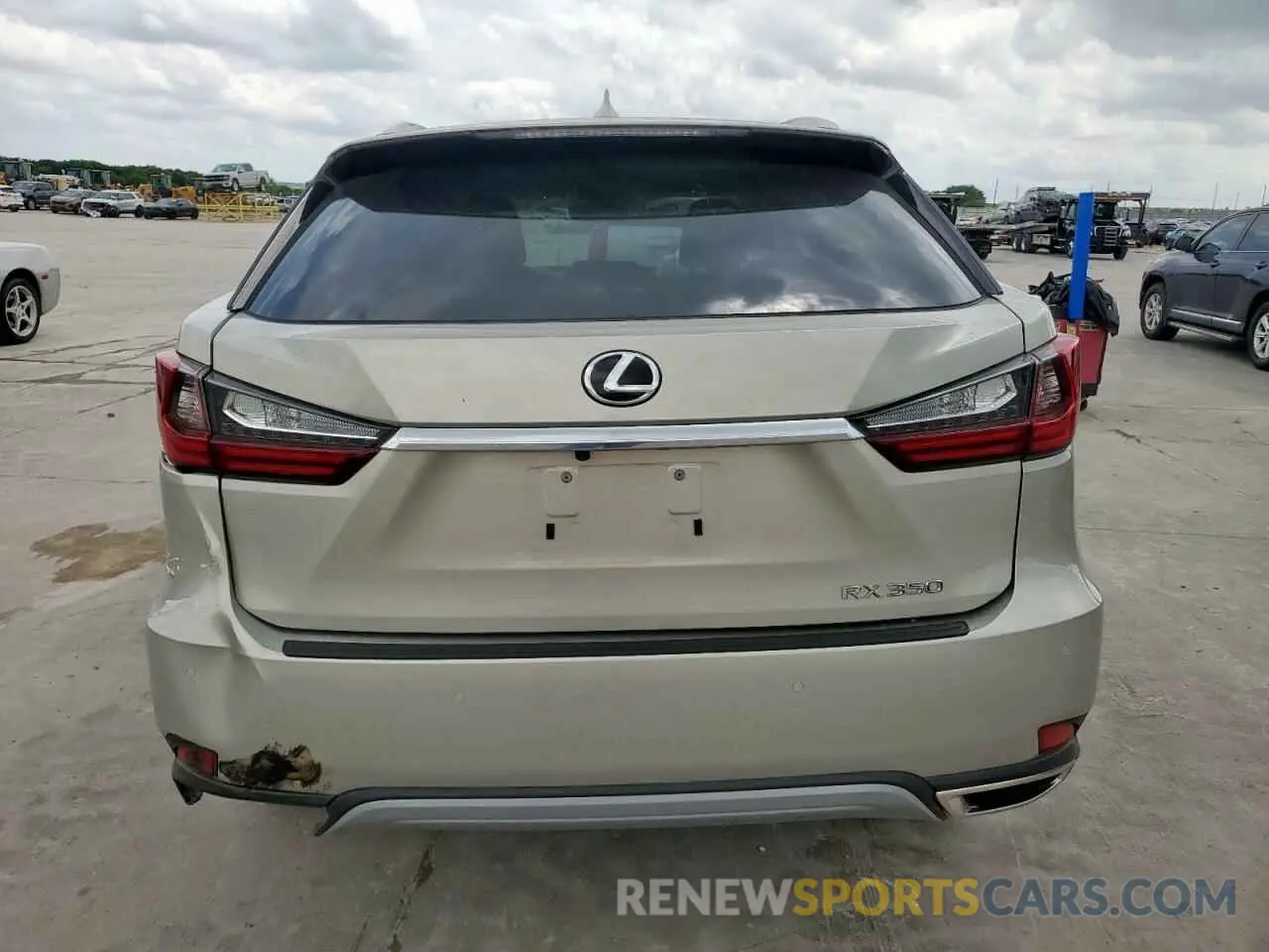 6 Photograph of a damaged car 2T2HZMAA3MC193923 LEXUS RX350 2021