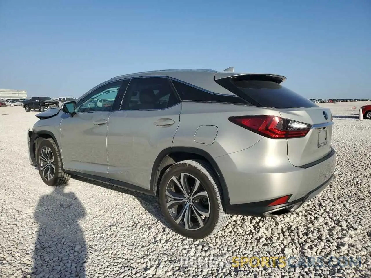 2 Photograph of a damaged car 2T2HZMAA3MC203219 LEXUS RX350 2021