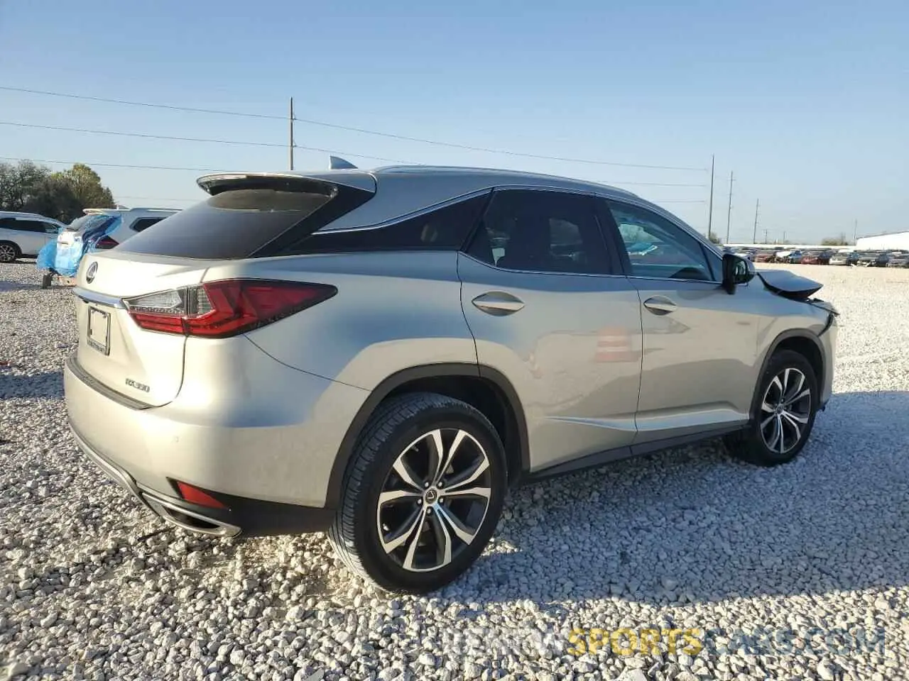 3 Photograph of a damaged car 2T2HZMAA3MC203219 LEXUS RX350 2021