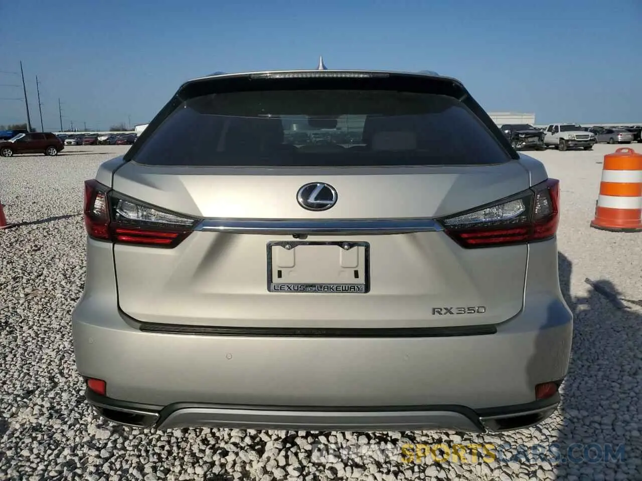 6 Photograph of a damaged car 2T2HZMAA3MC203219 LEXUS RX350 2021