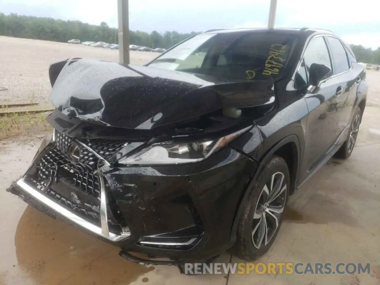 2 Photograph of a damaged car 2T2HZMAA4MC218859 LEXUS RX350 2021