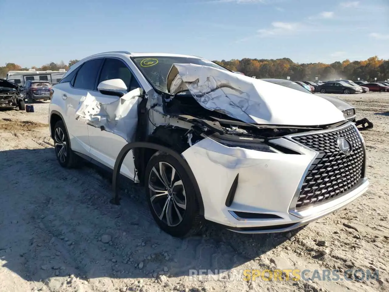 1 Фотография поврежденного автомобиля 2T2HZMAA5MC182468 LEXUS RX350 2021