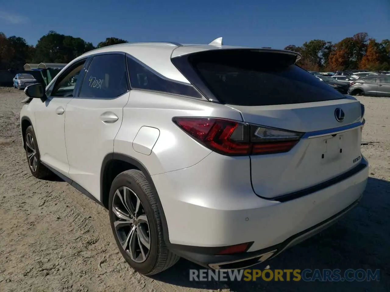 3 Фотография поврежденного автомобиля 2T2HZMAA5MC182468 LEXUS RX350 2021