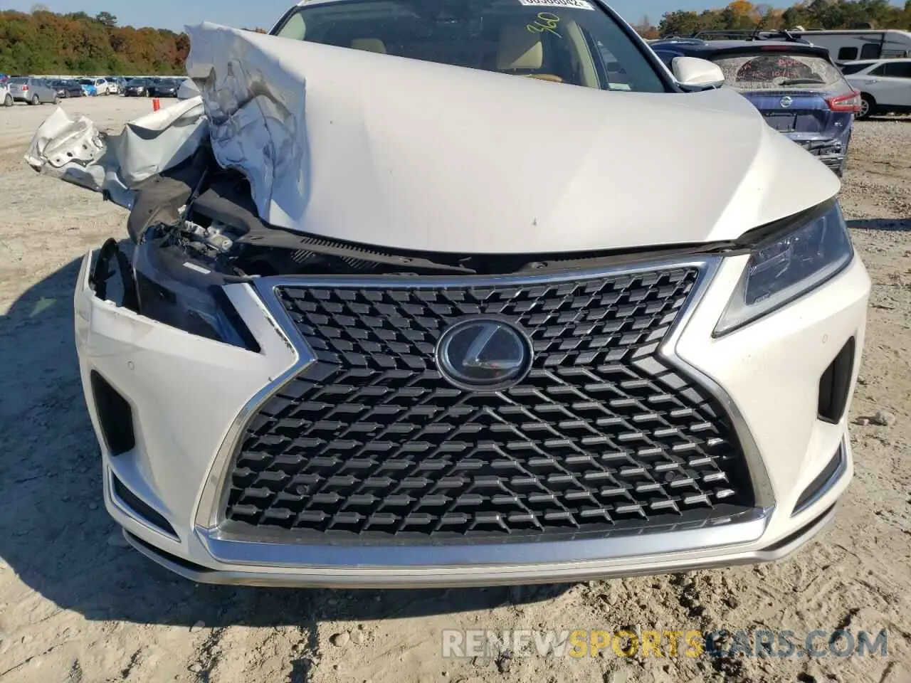 7 Фотография поврежденного автомобиля 2T2HZMAA5MC182468 LEXUS RX350 2021