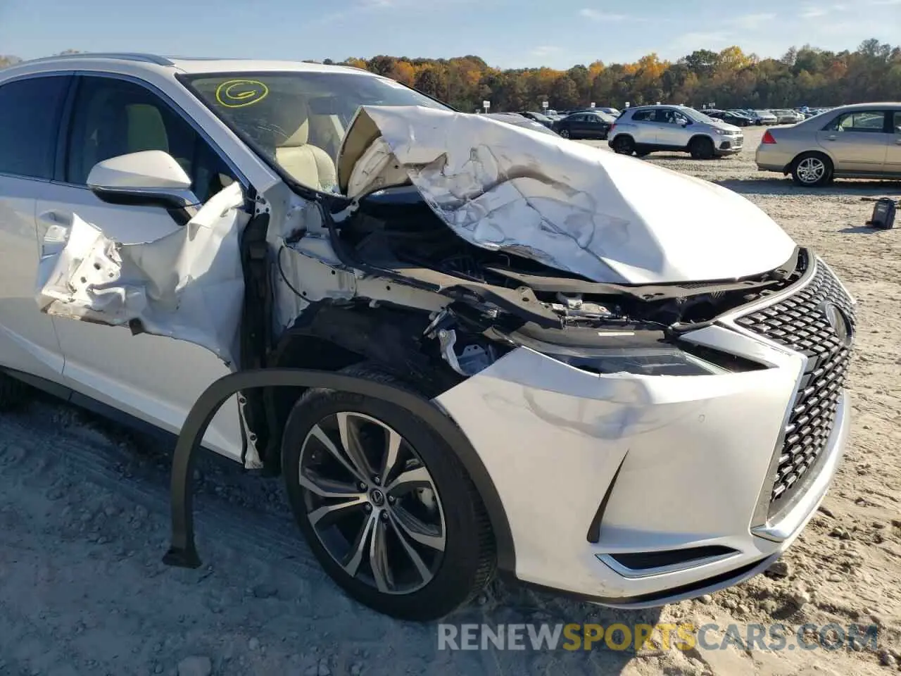 9 Фотография поврежденного автомобиля 2T2HZMAA5MC182468 LEXUS RX350 2021