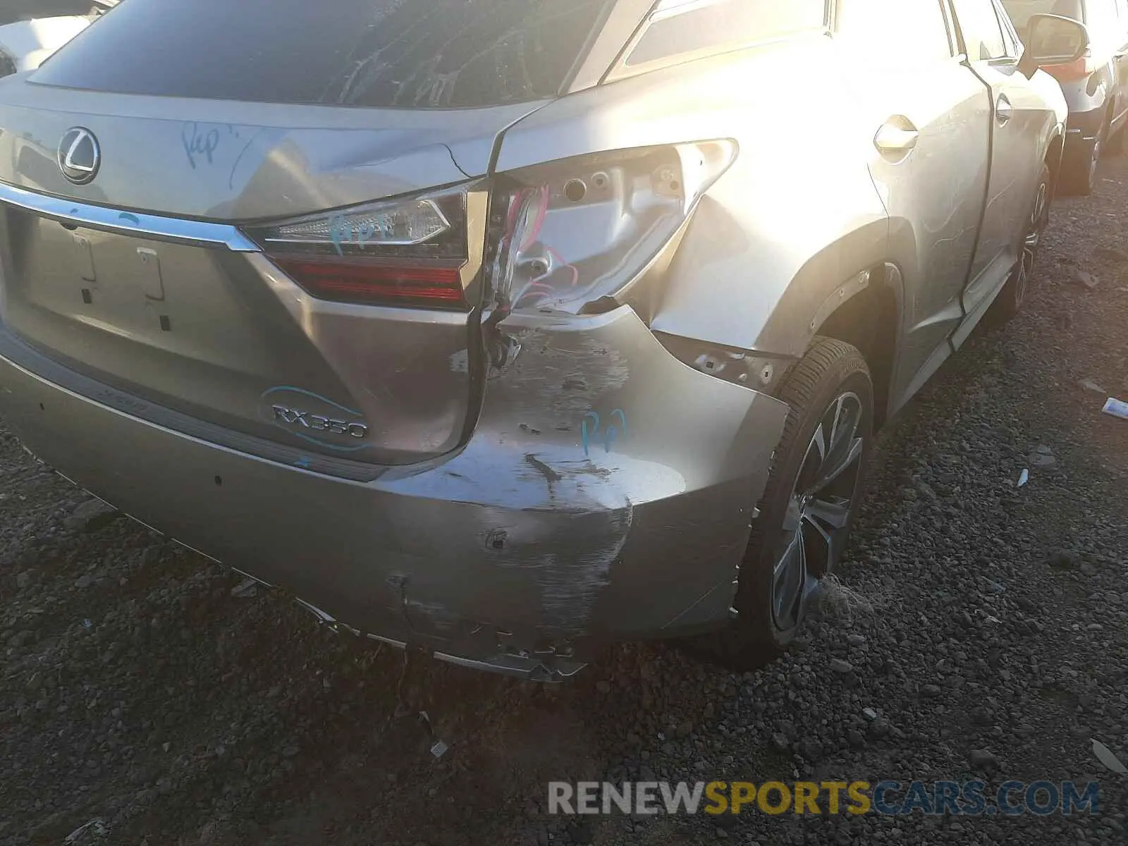 9 Фотография поврежденного автомобиля 2T2HZMAA5MC189257 LEXUS RX350 2021