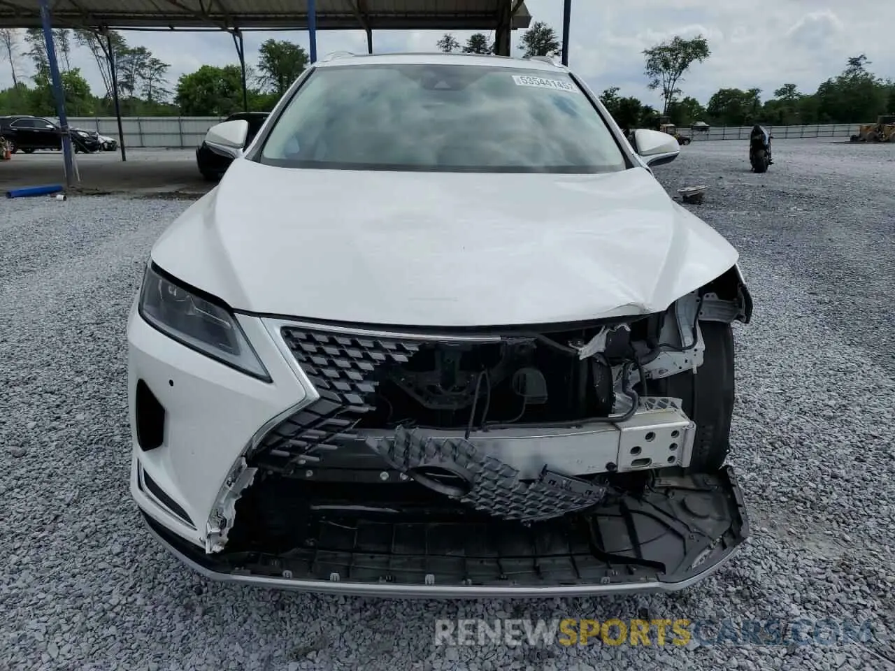 5 Photograph of a damaged car 2T2HZMAA5MC204663 LEXUS RX350 2021