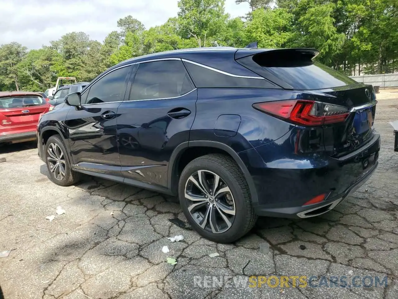 2 Photograph of a damaged car 2T2HZMAA5MC211418 LEXUS RX350 2021