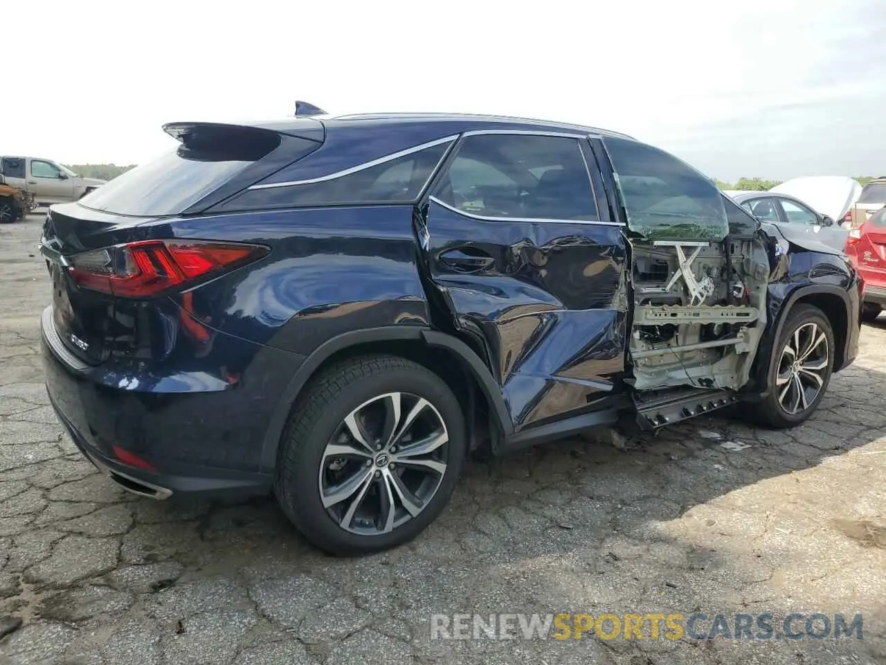 3 Photograph of a damaged car 2T2HZMAA5MC211418 LEXUS RX350 2021