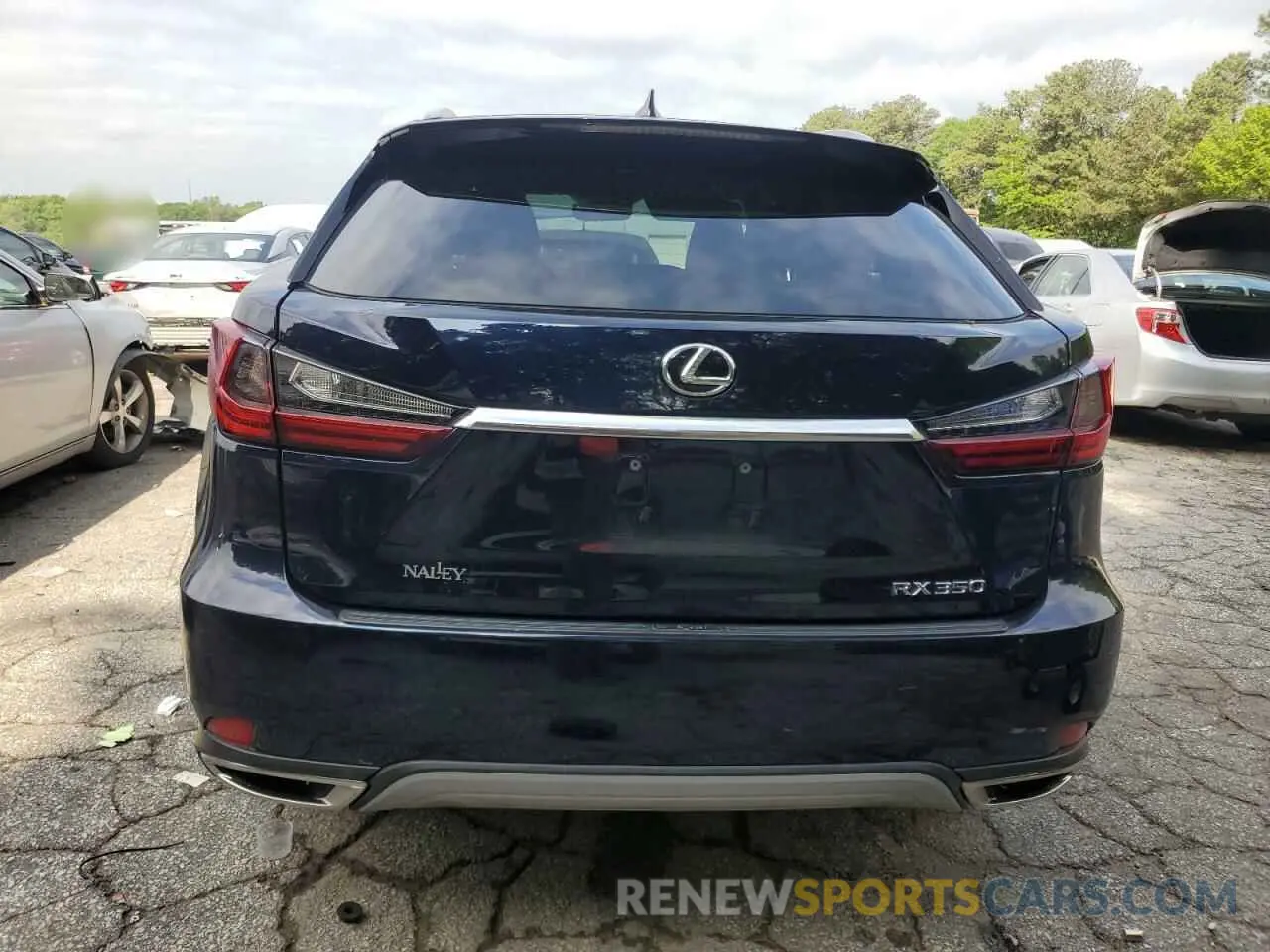 6 Photograph of a damaged car 2T2HZMAA5MC211418 LEXUS RX350 2021