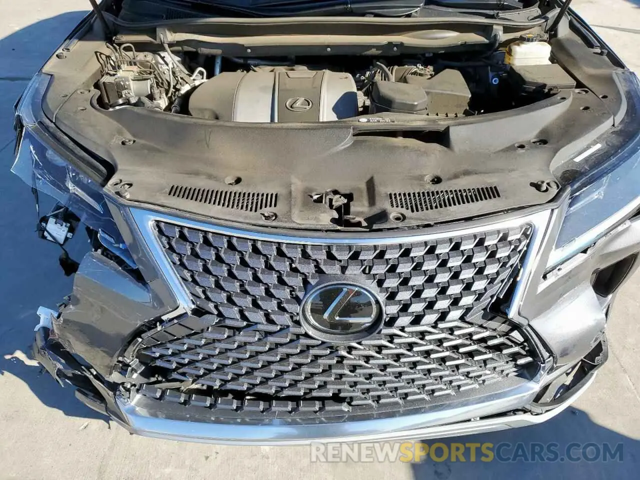 11 Photograph of a damaged car 2T2HZMAA5MC212844 LEXUS RX350 2021