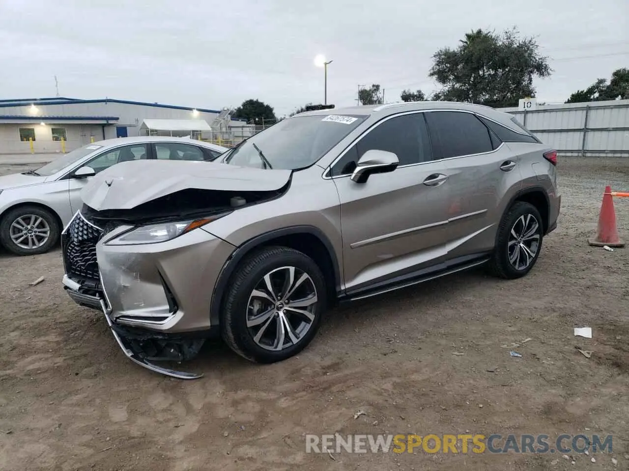 1 Фотография поврежденного автомобиля 2T2HZMAA6MC187176 LEXUS RX350 2021
