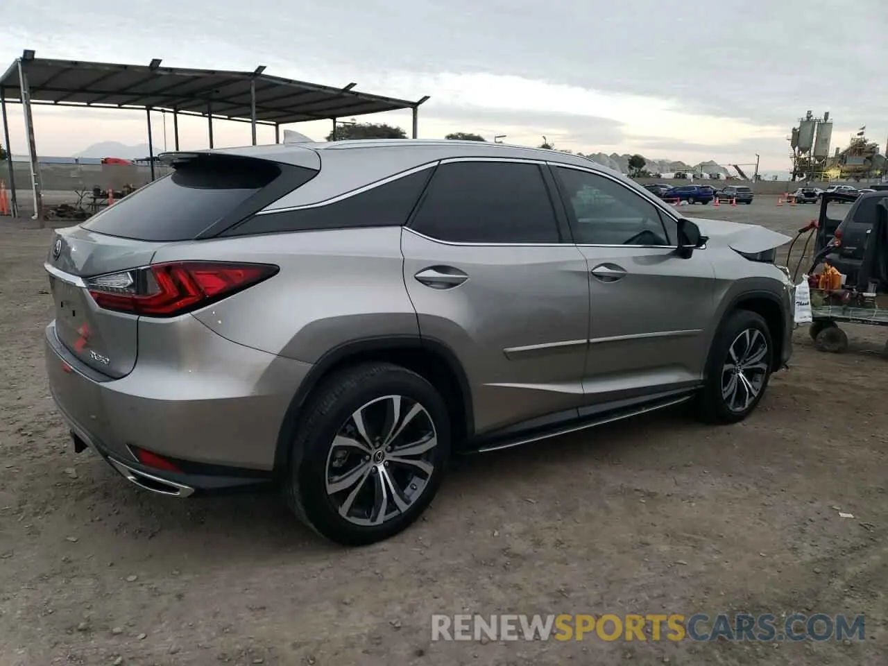 3 Фотография поврежденного автомобиля 2T2HZMAA6MC187176 LEXUS RX350 2021